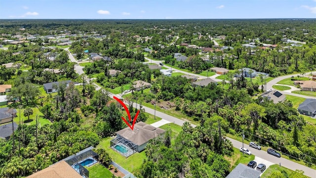 1762 Mincey Ter, North Port, FL 34286 - aerial view of residential area