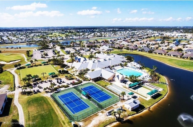 24132 Buckingham Way, Punta Gorda, FL 33980 - aerial perspective of suburban area featuring a large body of water