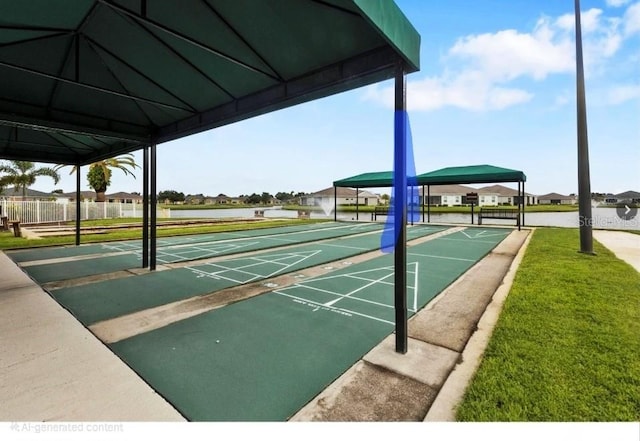 24132 Buckingham Way, Punta Gorda, FL 33980 - surrounding community featuring shuffleboard and a residential view