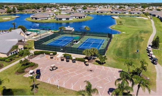 24132 Buckingham Way, Punta Gorda, FL 33980 - aerial perspective of suburban area with a large body of water
