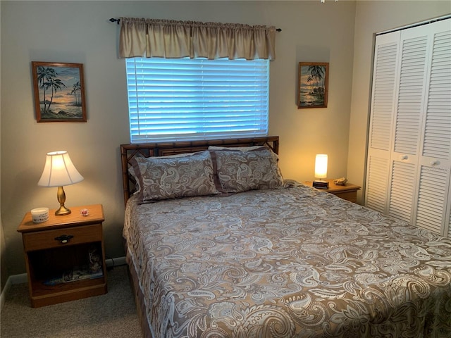 18094 Ackerman Ave, Port Charlotte, FL 33948 - bedroom featuring a closet and carpet floors
