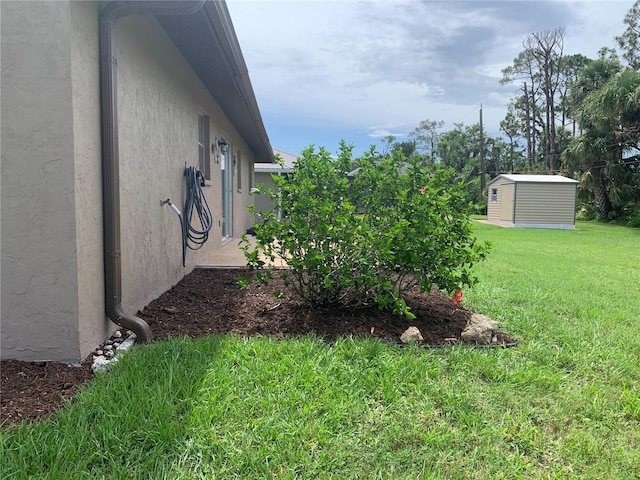 18094 Ackerman Ave, Port Charlotte, FL 33948 - view of green lawn with a shed