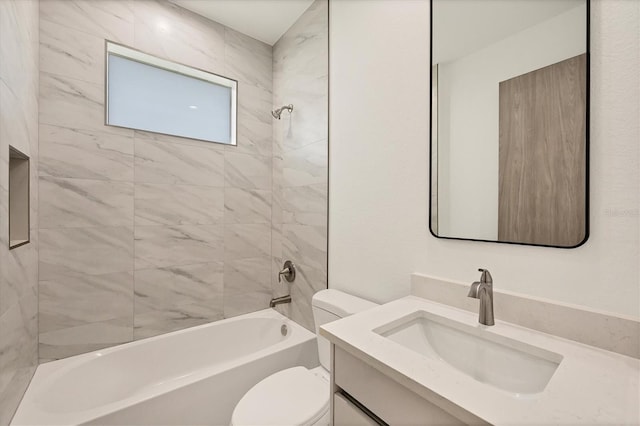 4530 Boston Ter, North Port, FL 34288 - full bathroom featuring vanity and shower / tub combination