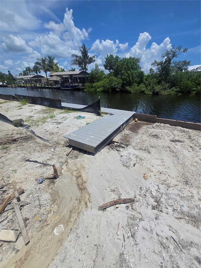 24317 Treasure Island Blvd, Punta Gorda, FL 33955 - dock featuring a water view