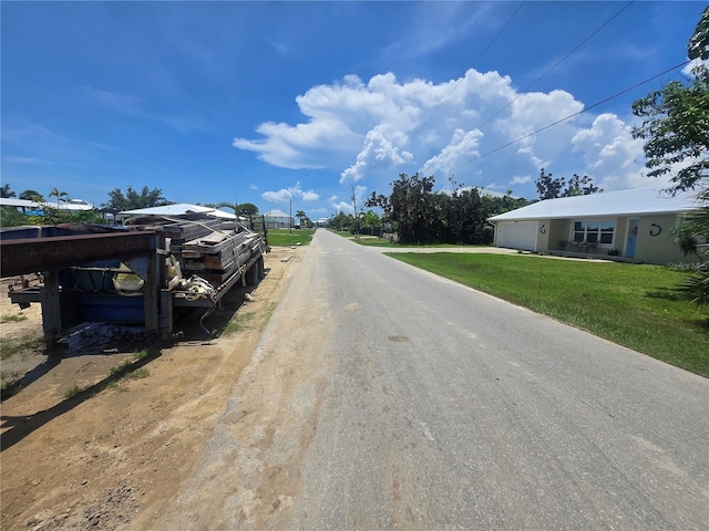 24317 Treasure Island Blvd, Punta Gorda, FL 33955 - view of asphalt road