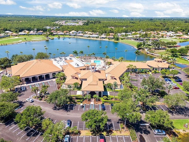3385 Via Montana Way N, Fort Myers, FL 33917 - bird's eye view of a nearby body of water