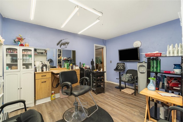 6605 NE Masters Ave, Arcadia, FL 34266 - office area with light wood-type flooring