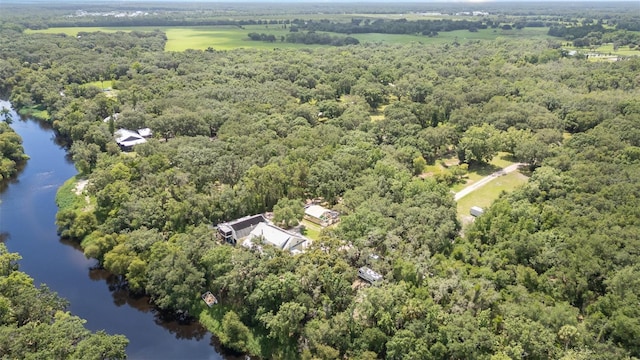 6605 NE Masters Ave, Arcadia, FL 34266 - bird's eye view of a nearby body of water and a heavily wooded area