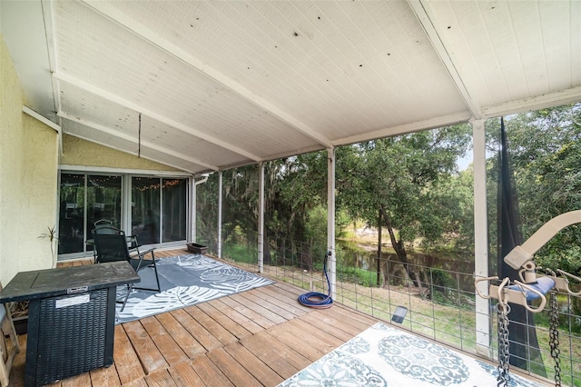6605 NE Masters Ave, Arcadia, FL 34266 - view of wooden terrace