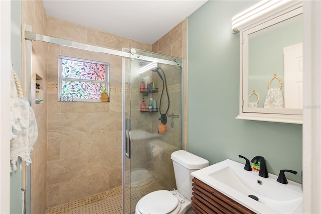 1027 Coral Ridge Dr, Punta Gorda, FL 33950 - full bath featuring a shower stall and vanity