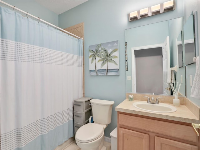 4180 Lenox Blvd, Venice, FL 34293 - full bathroom featuring vanity and a shower with shower curtain