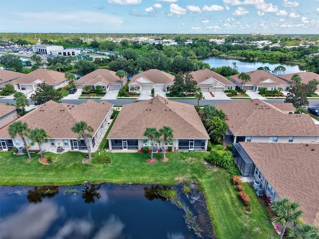 4180 Lenox Blvd, Venice, FL 34293 - aerial view of residential area featuring a nearby body of water