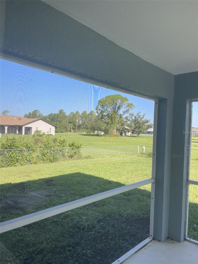 1708 Blue Lake Cir, Punta Gorda, FL 33983 - view of fenced yard