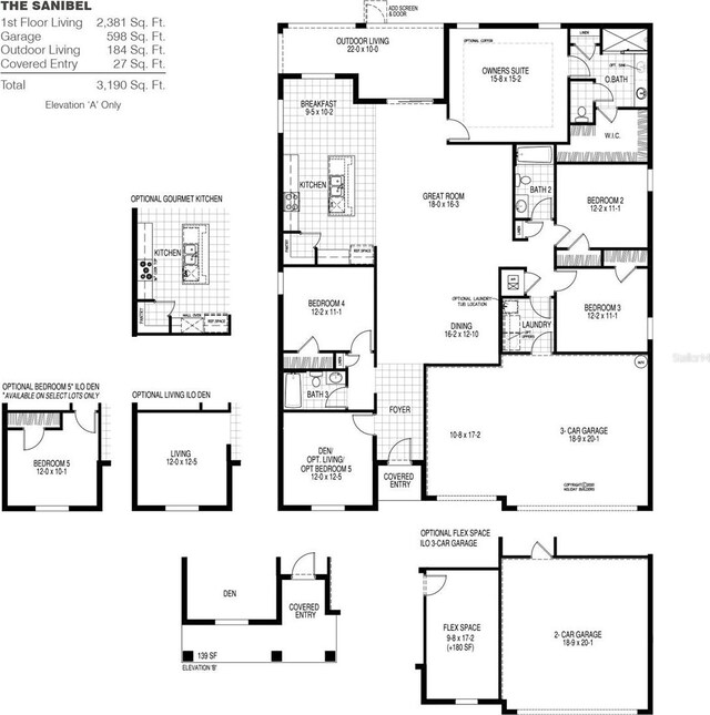 41 Fountain Gate Ln, Palm Coast, FL 32137 - view of property floor plan