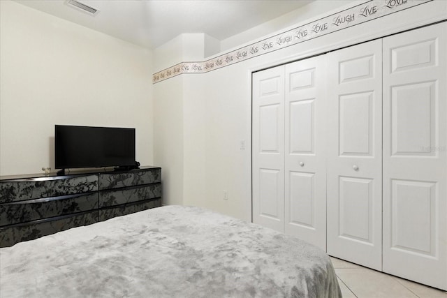 2329 Como St, Port Charlotte, FL 33948 - bedroom with a closet and light tile patterned floors