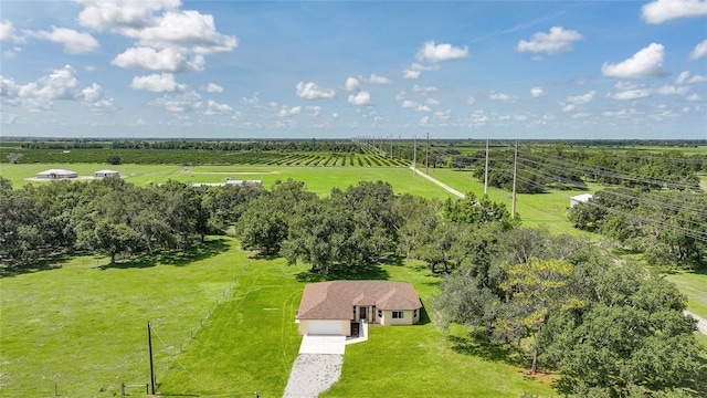 3993 NE Bobay Rd, Arcadia, FL 34266 - overview of rural landscape featuring large plots for crops
