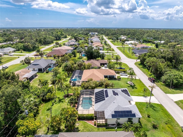 18147 Brazil Ave, Port Charlotte, FL 33948 - aerial perspective of suburban area with a tree filled landscape