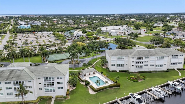 1250 W Marion Ave Unit 333, Punta Gorda, FL 33950 - aerial view of residential area with a nearby body of water