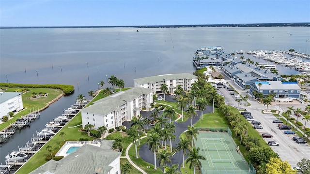 1250 W Marion Ave Unit 333, Punta Gorda, FL 33950 - aerial view of a large body of water and numerous boat docks
