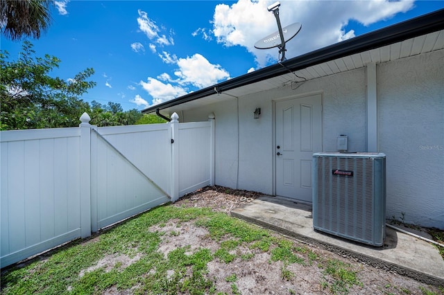 3824 Dominic St, North Port, FL 34288 - view of yard with a gate