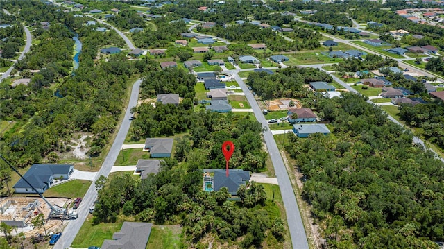 3824 Dominic St, North Port, FL 34288 - aerial view of property and surrounding area