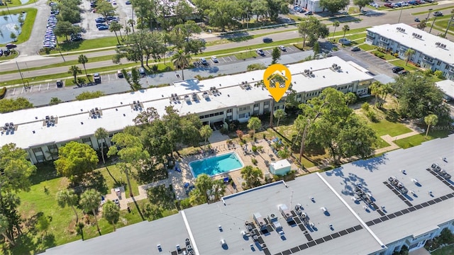 2437 Harbor Blvd Unit 114, Port Charlotte, FL 33952 - aerial view of a pool