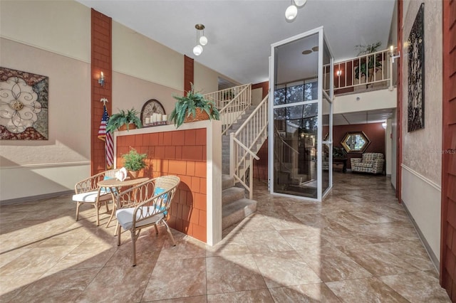 2437 Harbor Blvd Unit 114, Port Charlotte, FL 33952 - entryway featuring stairway