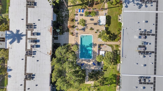 2437 Harbor Blvd Unit 114, Port Charlotte, FL 33952 - bird's eye view of a pool