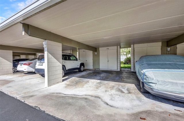 2437 Harbor Blvd Unit 114, Port Charlotte, FL 33952 - view of covered parking lot