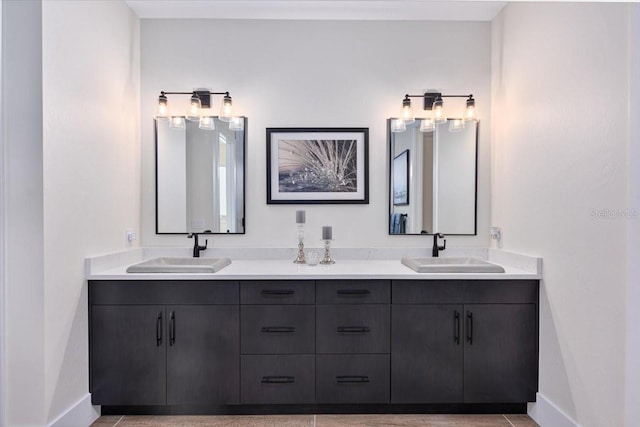 3800 Carupano Ct, Punta Gorda, FL 33950 - full bath featuring double vanity and baseboards