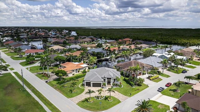 3800 Carupano Ct, Punta Gorda, FL 33950 - aerial perspective of suburban area featuring a nearby body of water