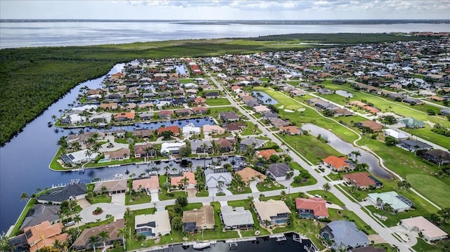 3800 Carupano Ct, Punta Gorda, FL 33950 - aerial overview of property's location featuring nearby suburban area and a nearby body of water