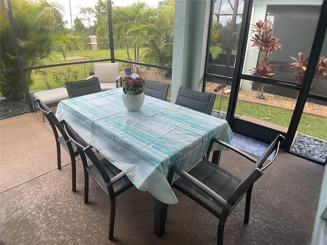 25228 E Lenox Cir, Punta Gorda, FL 33950 - view of sunroom