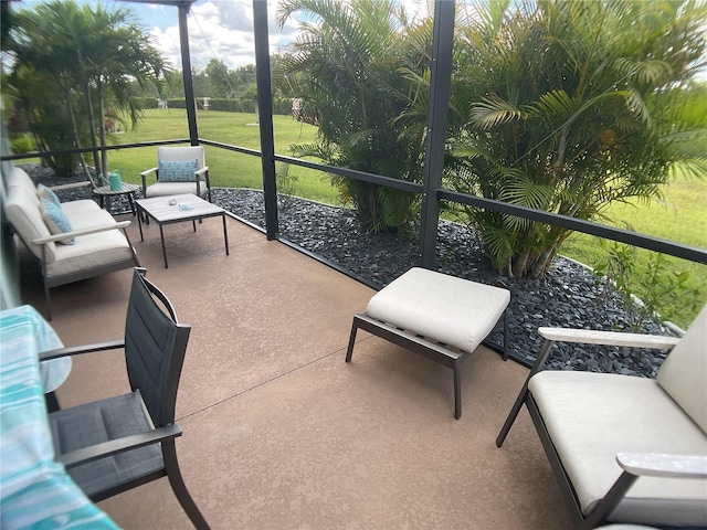 25228 E Lenox Cir, Punta Gorda, FL 33950 - view of sunroom / solarium
