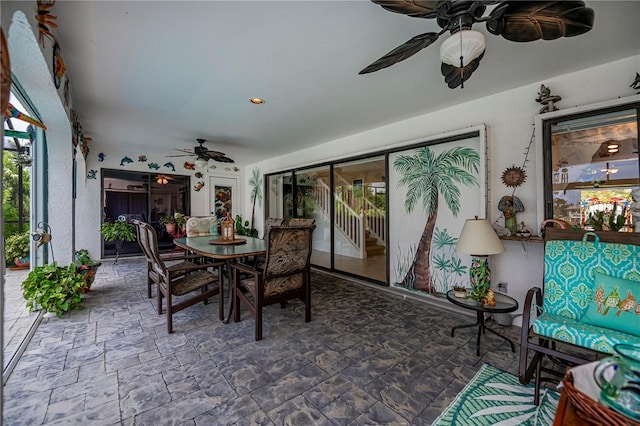 1418 Grebe Dr, Punta Gorda, FL 33950 - sunroom / solarium with plenty of natural light