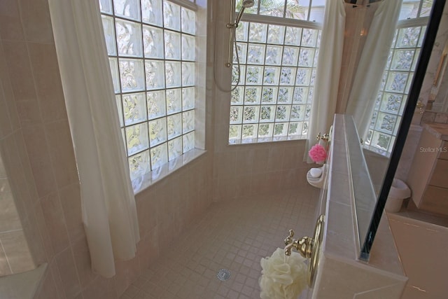 260 Rotonda Blvd E, Rotonda West, FL 33947 - full bath with tiled shower