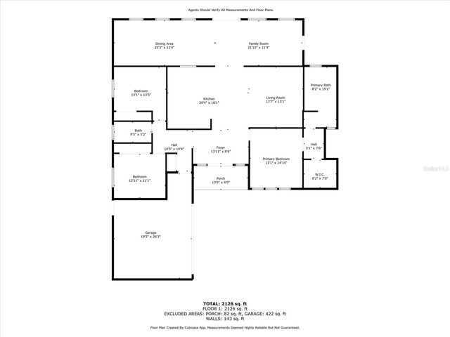123 Annapolis Ln, Rotonda West, FL 33947 - view of floor plan / room layout