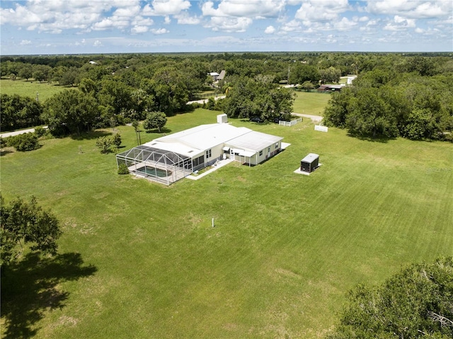 10724 SW Park Ave, Arcadia, FL 34269 - aerial view of sparsely populated area with a forest