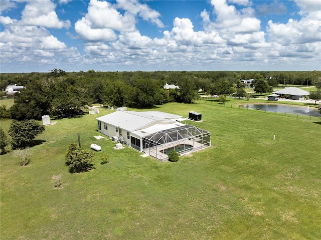 10724 SW Park Ave, Arcadia, FL 34269 - view from above of property featuring a large body of water