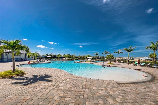 14684 Cherry Blossom Way, Punta Gorda, FL 33955 - community pool featuring a patio area