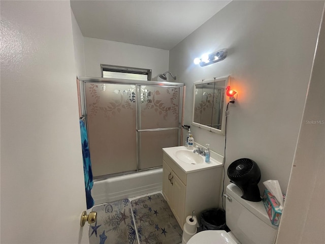 2336 Picnic St, Port Charlotte, FL 33952 - bathroom with vanity and enclosed tub / shower combo