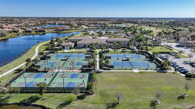 12425 Ghiberti Cir Unit 101, Venice, FL 34293 - aerial view of residential area with a nearby body of water