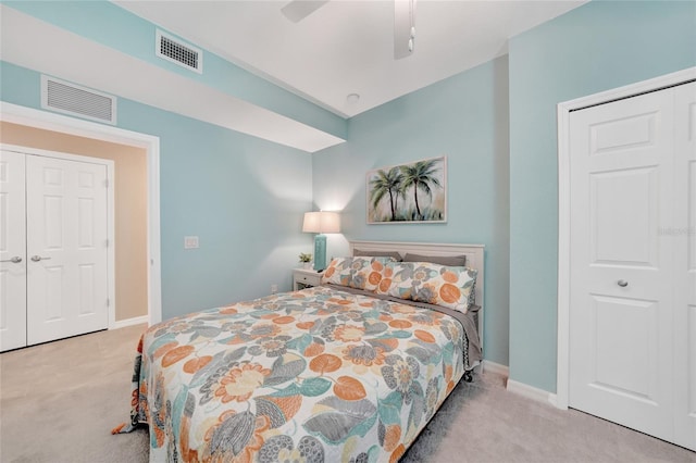 12425 Ghiberti Cir Unit 101, Venice, FL 34293 - bedroom featuring carpet flooring and a ceiling fan