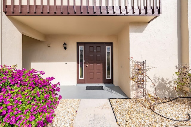 311 Garvin St Unit 301B, Punta Gorda, FL 33950 - property entrance featuring stucco siding