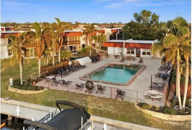 311 Garvin St Unit 301B, Punta Gorda, FL 33950 - community pool with a patio area