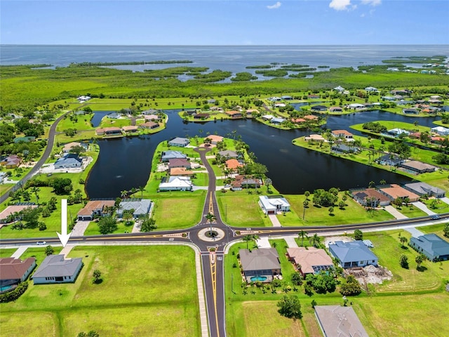 16506 Cape Horn Blvd, Punta Gorda, FL 33955 - aerial view of residential area featuring a large body of water