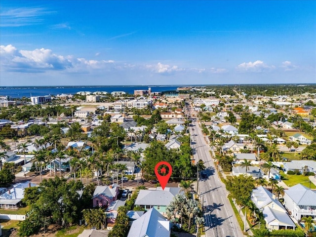233 Durrance St, Punta Gorda, FL 33950 - aerial perspective of suburban area with a large body of water