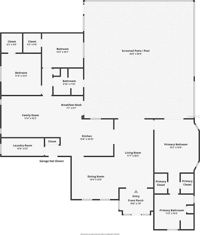 510 Border St, Port Charlotte, FL 33953 - view of room layout