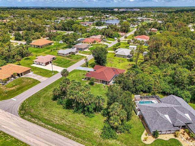 510 Border St, Port Charlotte, FL 33953 - aerial perspective of suburban area