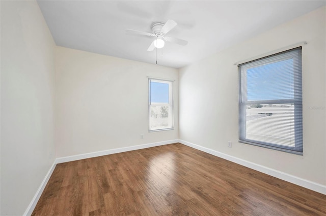 200 Valdiva St, Punta Gorda, FL 33983 - spare room featuring wood finished floors and a ceiling fan